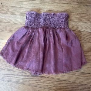 Red/pink Aerie Flowy shorts